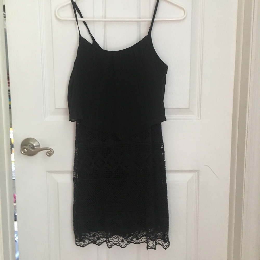 American Eagle Spaghetti strap eyelet dress